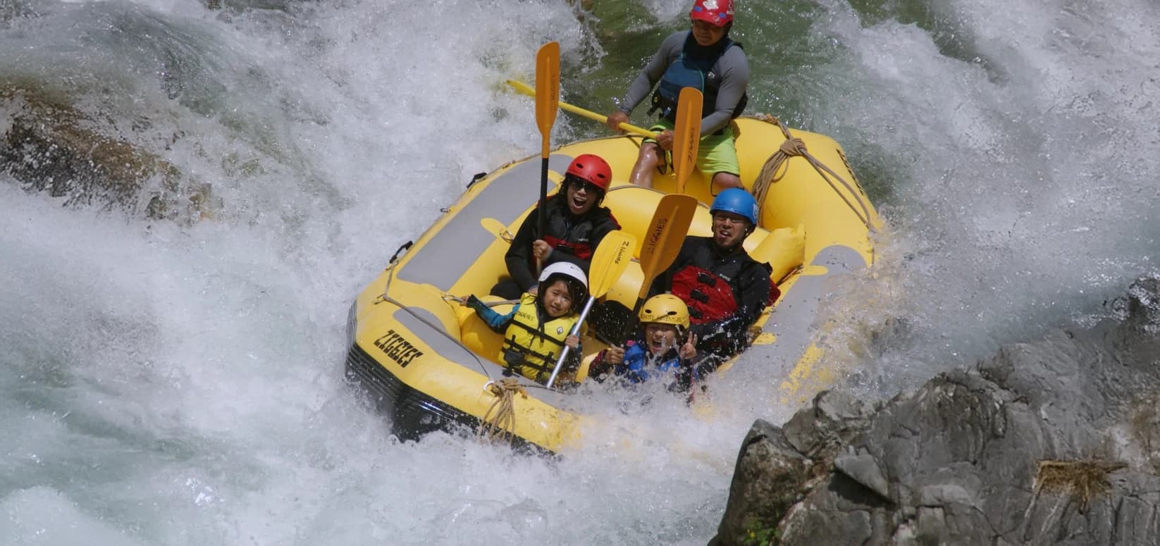 The scenic beauty of the upper Tone River in Gunma